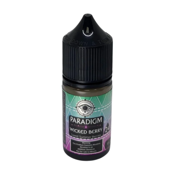 Paradigm Decked 120ml Nicotine Juice 6mg Blackberry Vanilla Crumble