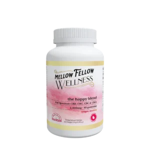 Mellow Fellow Wellness 30pc Gummies 2000mg Elevate Blend Tropic Medley