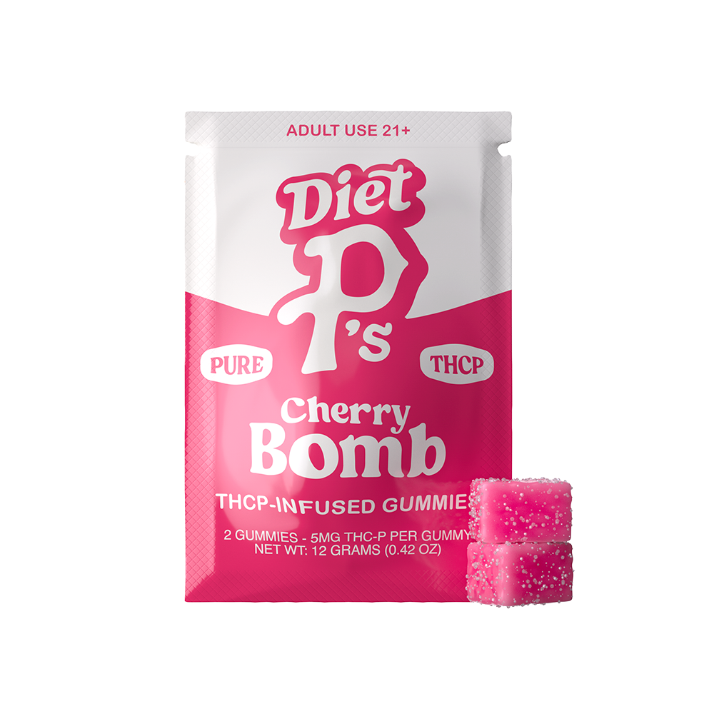 Pushin P’s Diet P’s Edibles 10mg THCP Cherry Bomb 30ct