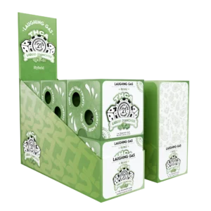 Twenty One Cannabis Liquid Diamonds Disposable Vapes 3ml THCA Laughing Gas (Hybrid)