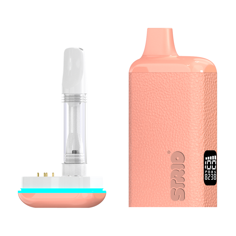 Strio Accessories 510 Battery Cartbox Pro + Screen 2g – Flamingo Pink (Leather) 10ct