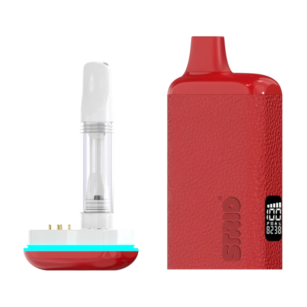 Strio Accessories Cartbox Pro + Screen Amulet Red Leather 10ct
