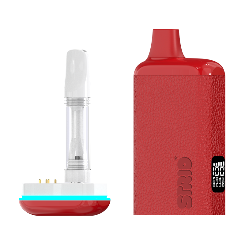 Strio Accessories 510 Battery Cartbox Pro + Screen 2g Amulet Red (Leather) 10ct