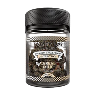 Twenty One Cannabis Premium Flower 1 OZ THCA Cereal Milk (hybrid)