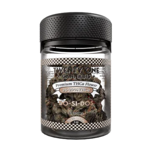 Twenty One Cannabis Premium Flower 1 OZ THCA Do-si-dos (indica)