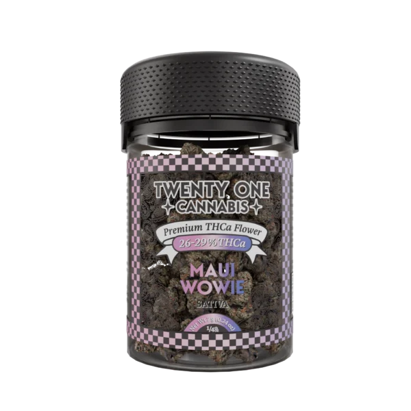 Twenty One Cannabis Premium Flower 7g THCA Maui Wowie (Sativa)