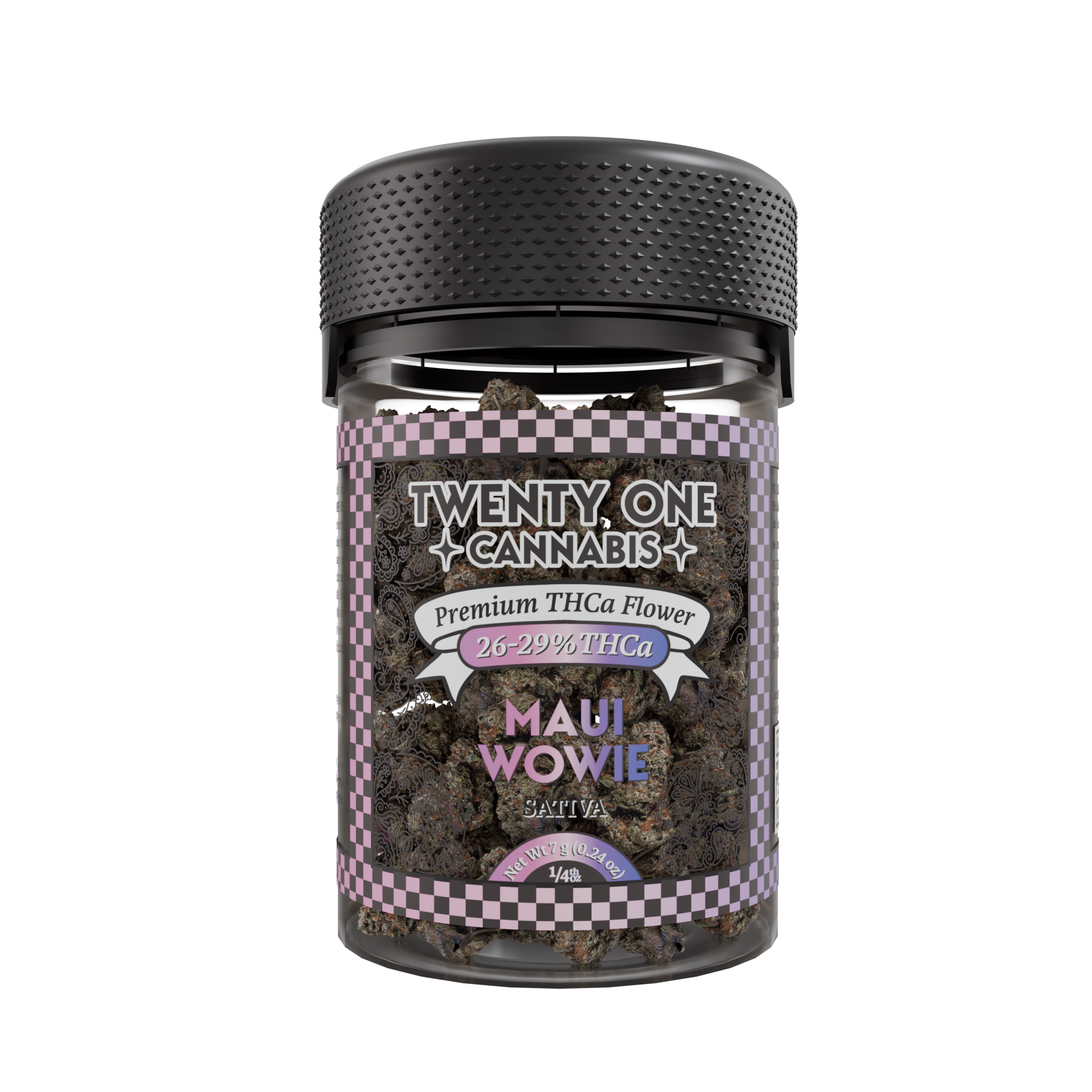 Twenty One Cannabis Premium Flower 7g THCA Maui Wowie (Sativa)
