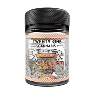 Twenty One ICY Flower 1 oz THCA Laughing Buddha (Sativa)