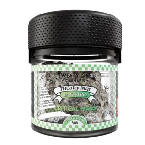 Twenty One ICY Flower 3.5g THCA Critical Mass (Indica)