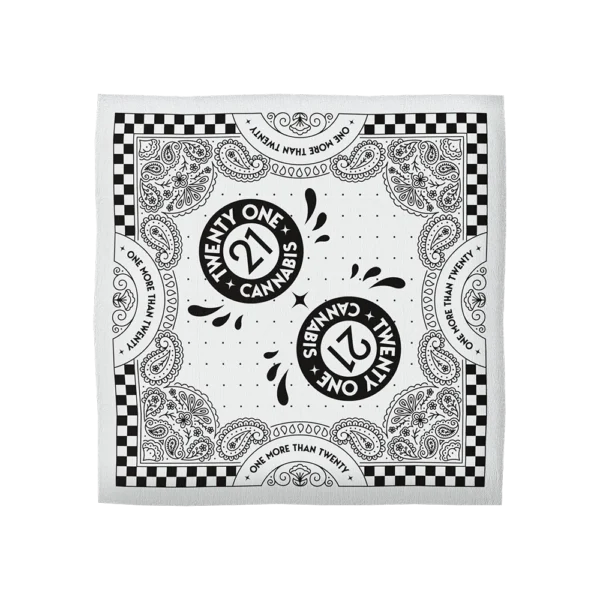 Twenty One Merchandise Bandana Black