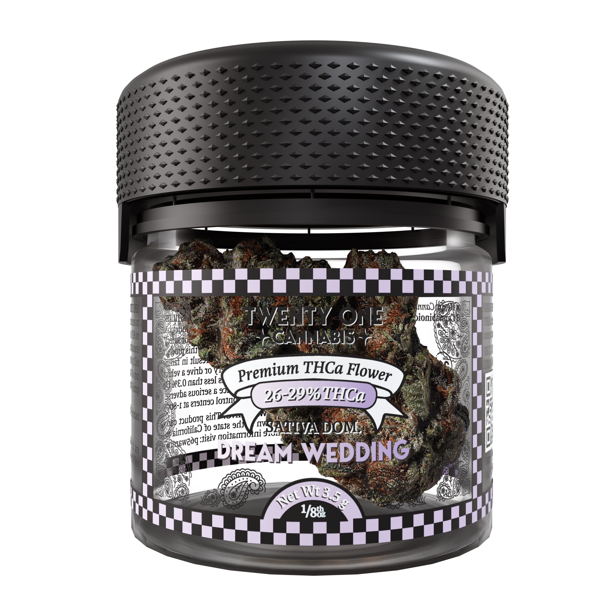 Twenty One Cannabis Premium Flower 3.5g THCA Dream Wedding