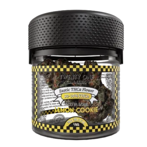 Twenty One Cannabis Exotic Flower 3.5g THCA Lemon Cookie (sativa)