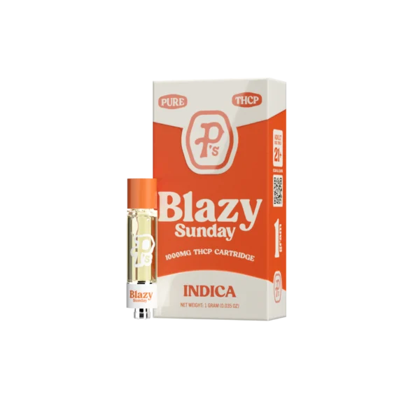 Pushin’ P’s Vape Cartridge 1ml THCP Blazy Sunday 6ct