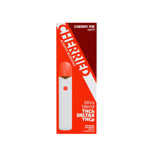 Cherried Vape Disposable 2ml Bliss Blend Cherry Pie (Hybrid)