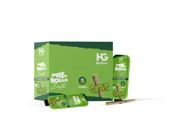 High Grams-1.5g-Prerolls-THCp-Tropical