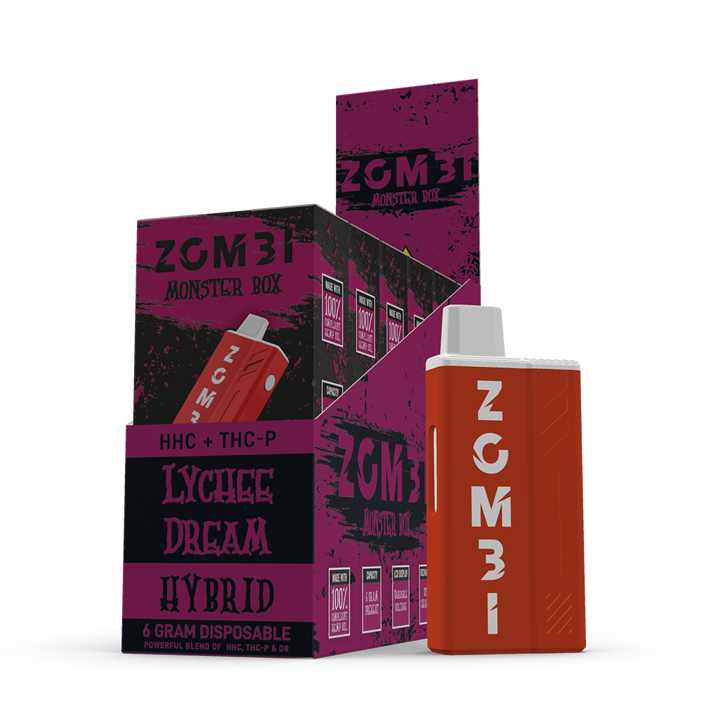 Zombi Disposable Vape 6g HHC Lychee Dream 6ct