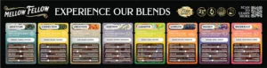 Mellow Fellow Marketing Material Counter Mat  8 Spinner Blends