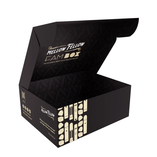 Mellow Fellow Marketing Material Mailer Fam Box V2
