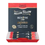 Mellow Fellow Live Resin M-Fusions 2pc Edibles 40mg D9 Raspberry Macaron