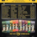 Mellow Fellow Marketing Material 8″x10″ Flyer  8 Spinner Blends Guide