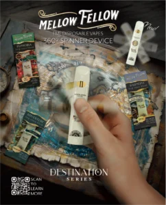 Mellow Fellow Marketing Material 8″x10″ Flyer  8 Spinner Blends Guide