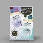Mellow Fellow Wellness Marketing Material Stand up banner
