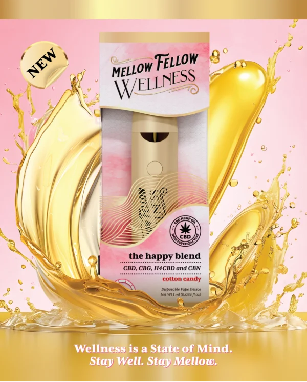 Mellow Fellow Wellness Marketing Material 8″x10″ Flyer 1ml Disposables