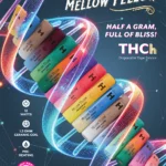 Mellow Fellow Marketing Material 8″x10″ Flyer  0.5ml THCh Disposables