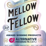 Mellow Fellow Marketing Material Window Decal  Award Winning Outside