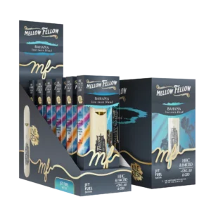 Mellow Fellow Disposable Vape Live Resin 2ml Bahama Blend Jet Fuel (Sativa)