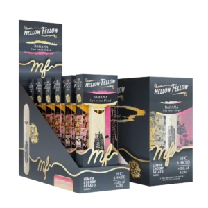 Mellow Fellow Disposable Vape Live Resin 2ml Bahama Blend Lemon Cherry Gelato (Indica)