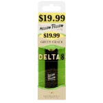 Mellow Fellow Premium Pre-Priced Vape Disposable 2ml D8 Green Crack (sativa)