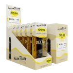 Mellow Fellow Premium Pre-Priced Vape Disposable 2ml D8 Pineapple Express (sativa)
