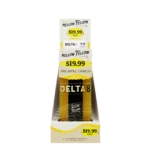 Mellow Fellow Premium Pre-Priced Vape Disposable 2ml D8 Pineapple Express (sativa)