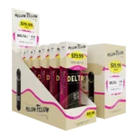 Mellow Fellow Premium Pre-Priced Vape Disposable 2ml D8 Pink Runtz (sativa)