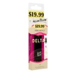 Mellow Fellow Premium Pre-Priced Vape Disposable 2ml D8 Pink Runtz (sativa)