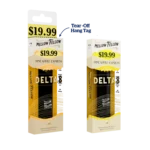 Mellow Fellow Premium Pre-Priced Vape Disposable 2ml D8 Pineapple Express (sativa)