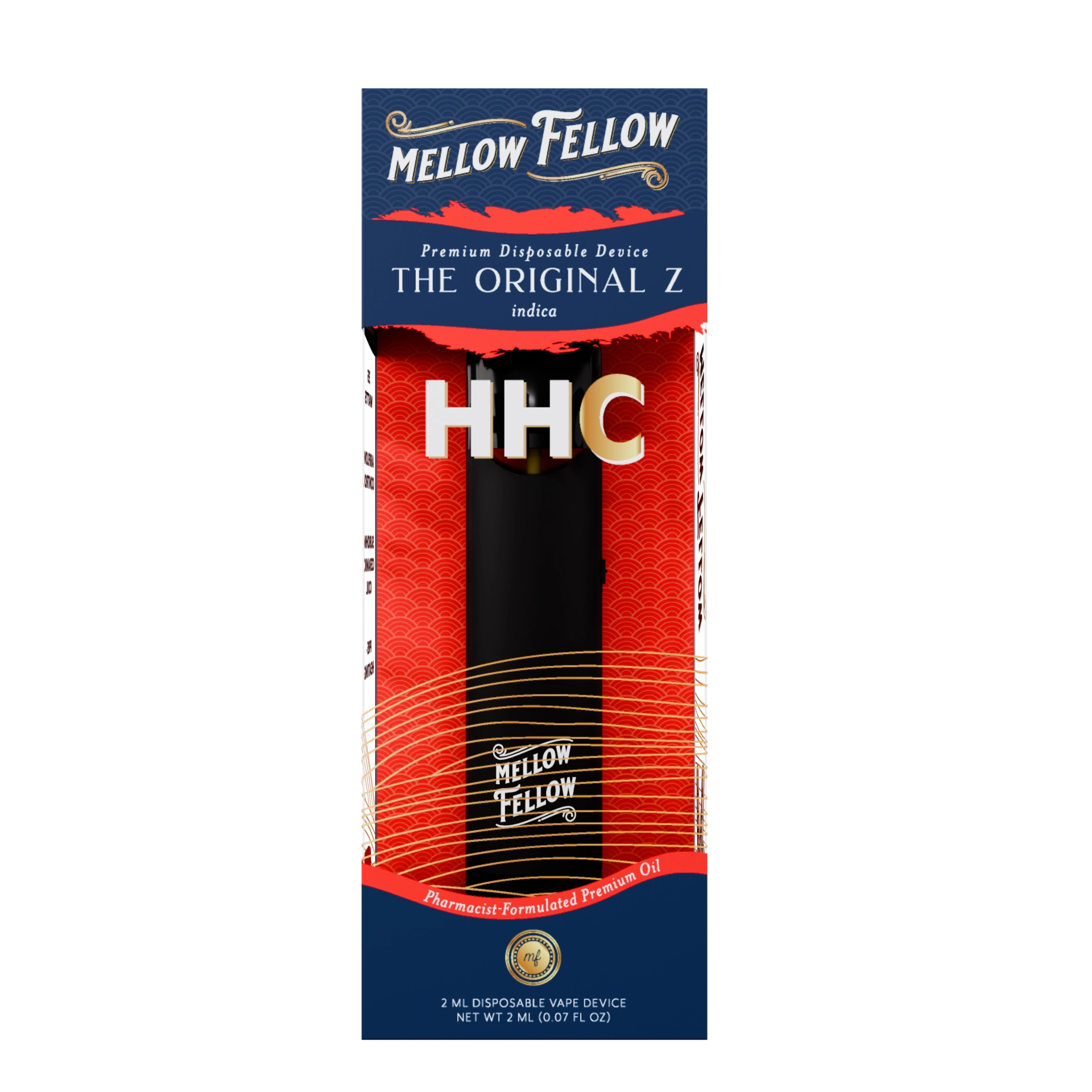 Mellow Fellow Disposable Vape 2ml HHC The Original Z