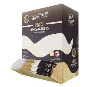 Mellow Fellow Edibles THCP Burst Sachets_Cookies & Cream-Display Box-3