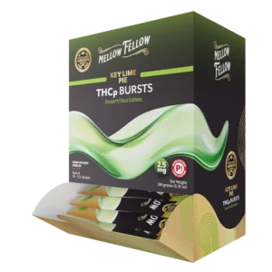 Mellow Fellow Edibles THCP Burst Sachets_Key Lime Pie-Display Box-3