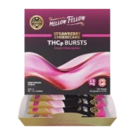 Mellow Fellow Edibles THCP Burst Sachets_Strawberry Cheesecake-Display Box-2