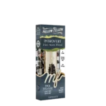 Mellow Fellow Live Resin Vape Disposable 1ml Introvert Blend Gas Mask (Indica)