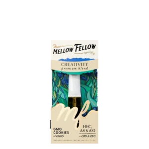 Mellow Fellow Premium Vape Cartridge 2ml Creativity Blend GMO Cookies (hybrid)