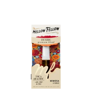 Mellow Fellow Premium Vape Cartridge 2ml Desire Blend Mimosa (hybrid)