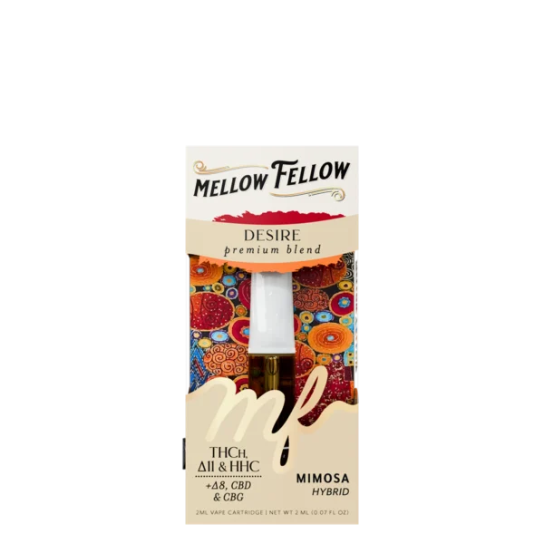 Mellow Fellow Premium Vape Cartridge 2ml Desire Blend Mimosa (hybrid)