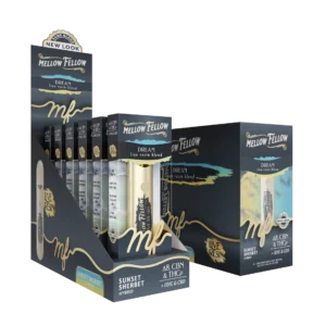 Mellow Fellow Live Resin Vape Disposable 2ml Dream Blend Sunset Sherbet (hybrid)