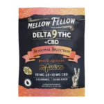 Mellow Fellow Live Resin M-Fusions 2pc Edibles 40mg D9 Seasonal Spring Assortment