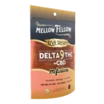 Mellow Fellow Live Resin M-Fusions 20pc Edibles 400mg D9 Mamey Mango Coconut
