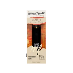 Mellow Fellow Premium Vape Disposable 2ml Clarity Blend Forbidden Fruit (indica)