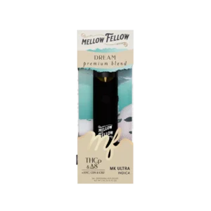 Mellow Fellow Premium Vape Disposable 2ml Dream Blend MK Ultra (indica)